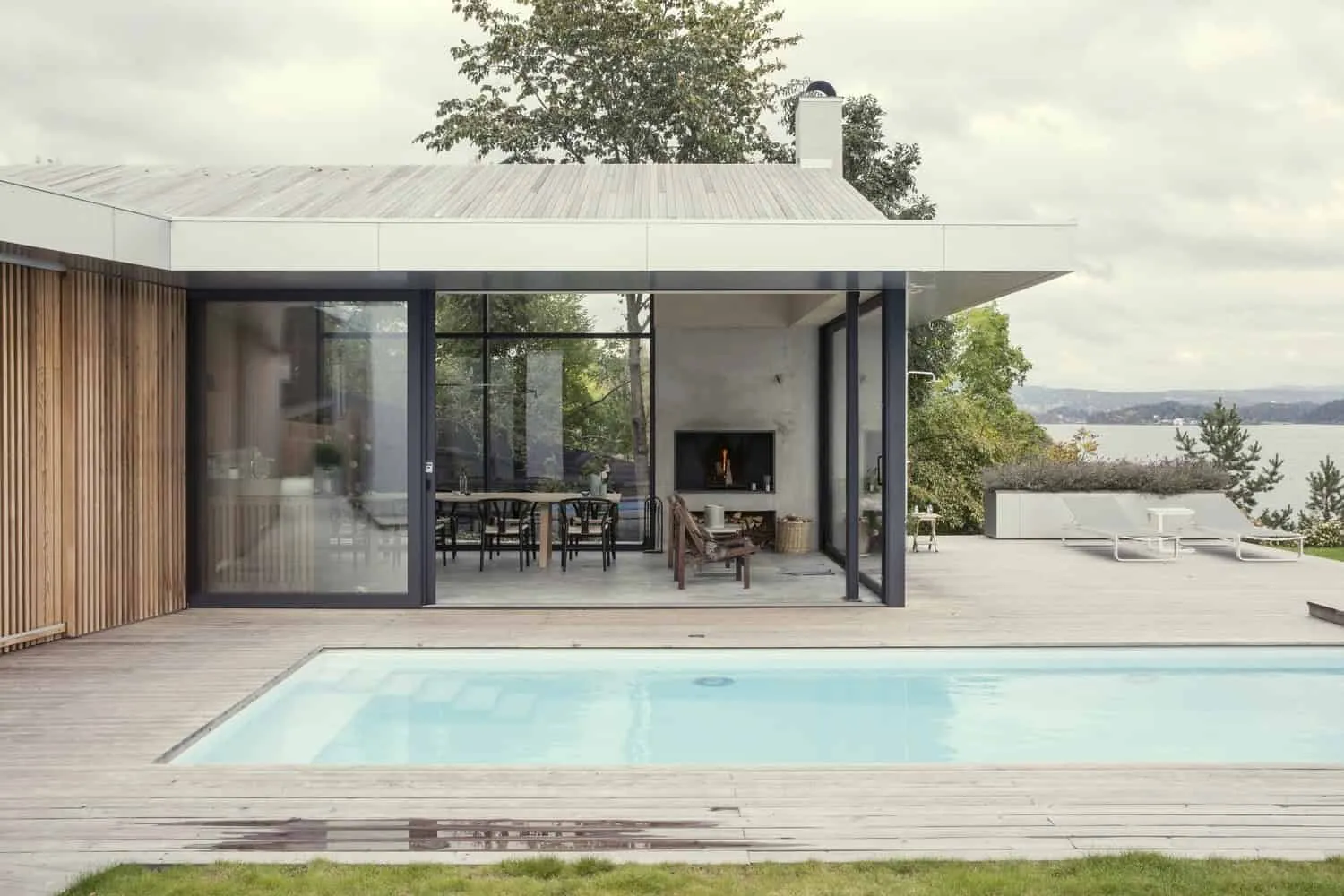 Bergheimveien Villa by Skapa as in Bjerum, Norway