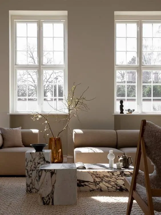 大理石咖啡桌：为客厅增添魅力的款式