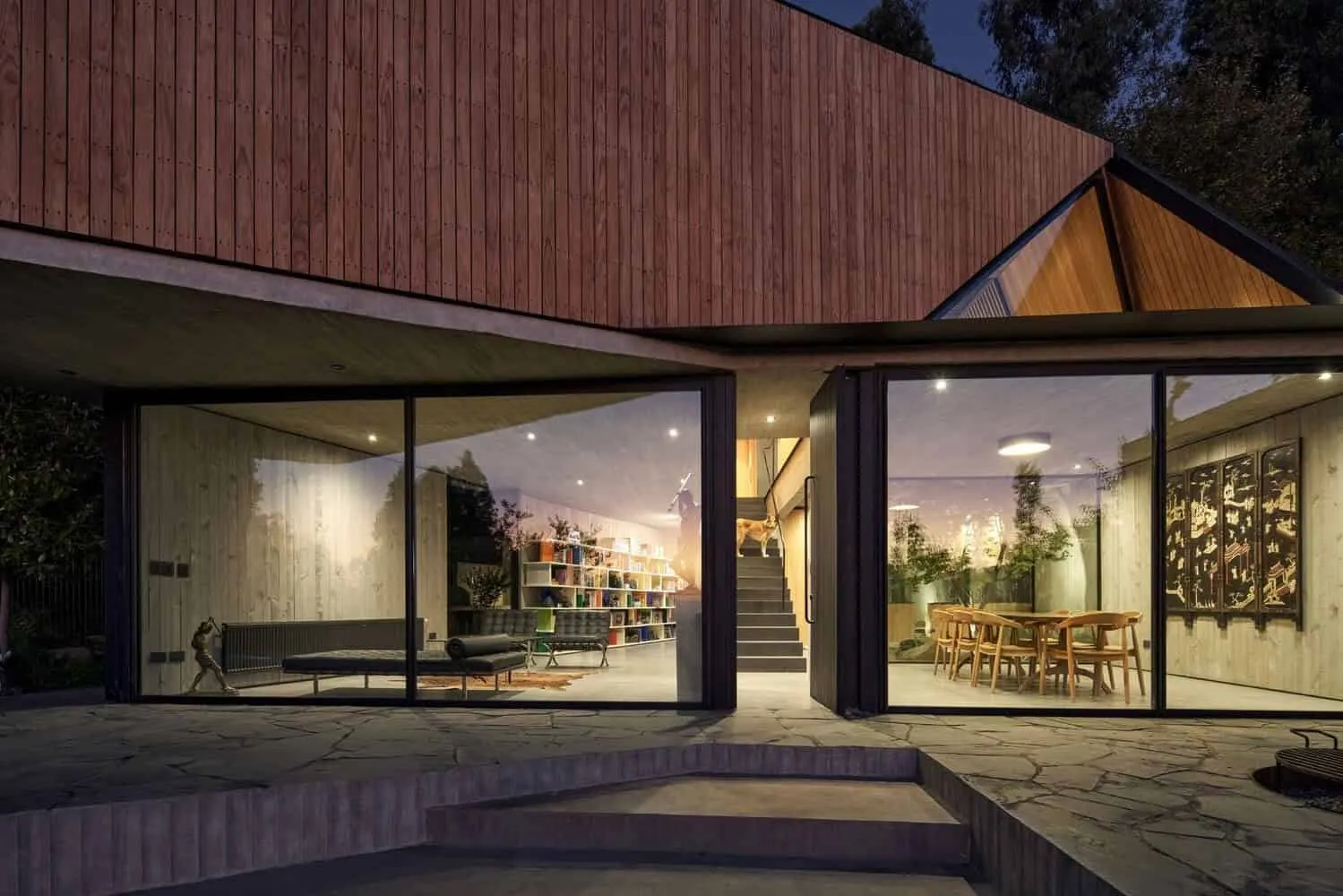 Casa Arca de Gonzalo Iturriaga Ataly en La Reina, Chile Casa Arca de Gonzalo Iturriaga Ataly en La Reina, Chile