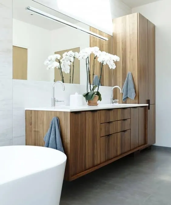 您会立刻喜欢上的创意浴室柜设计