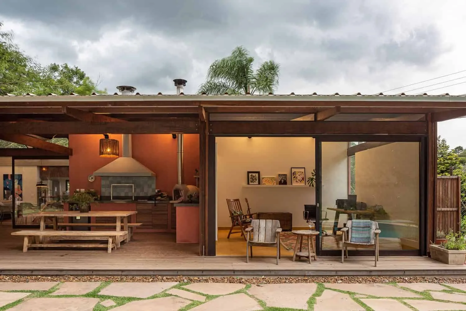 巴西伊比乌纳的Rocco Arquitetos伊塔uba住宅 巴西伊比乌纳的Rocco Arquitetos伊塔uba住宅