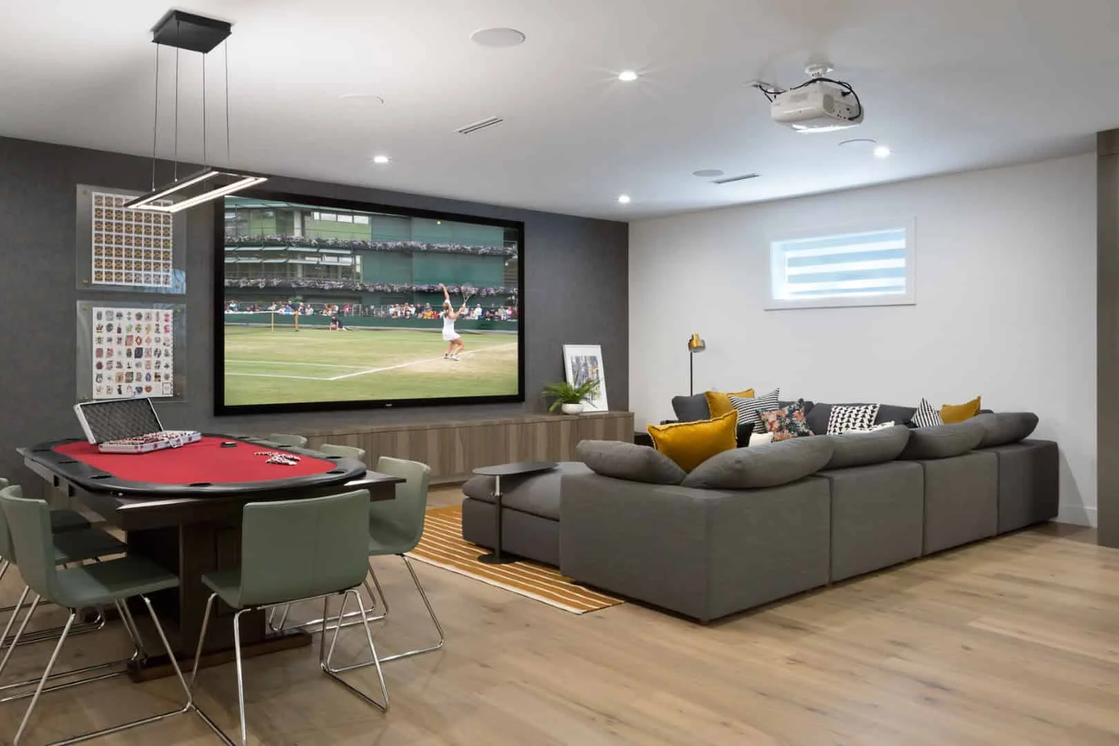 4. Сучасний домашній кінозал, Ванкувер