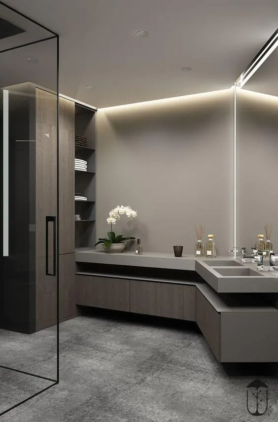 您会立刻喜欢上的创意浴室柜设计