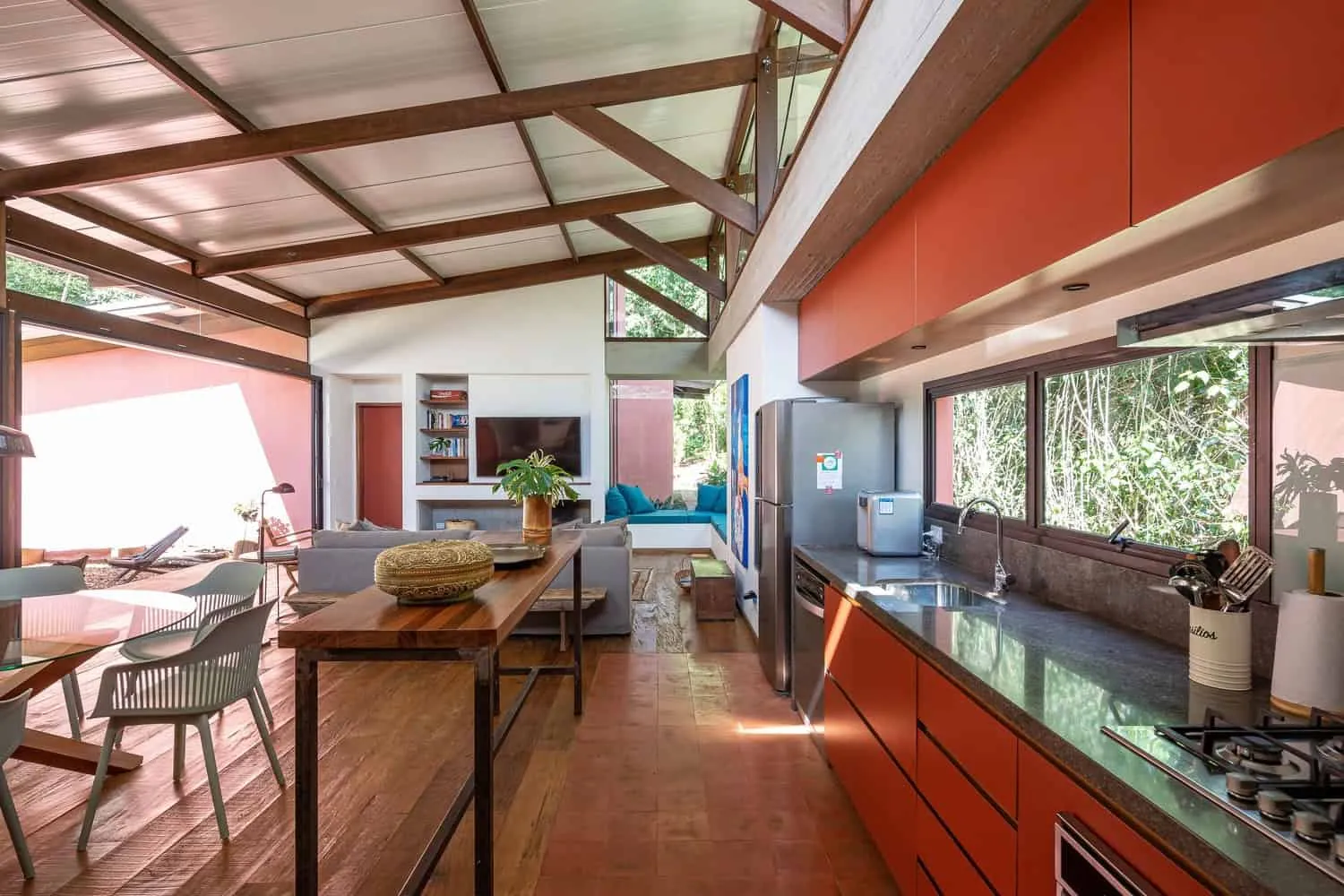 巴西伊比乌纳的Rocco Arquitetos伊塔uba住宅 巴西伊比乌纳的Rocco Arquitetos伊塔uba住宅