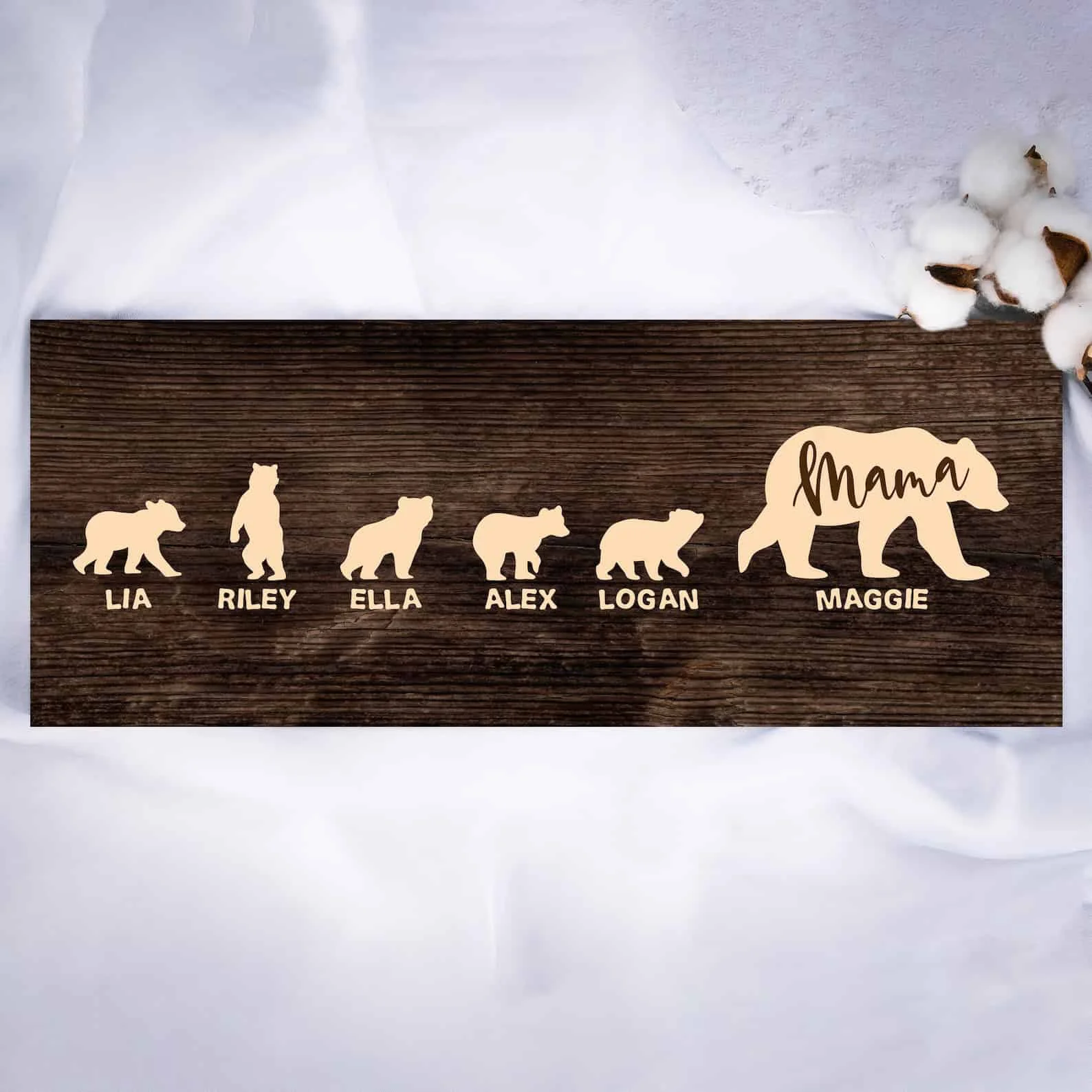 15. Personalisierte Tafel \