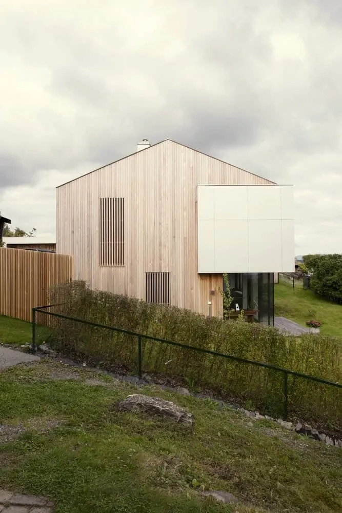 Bergheimveien Villa by Skapa as in Bjerum, Norway