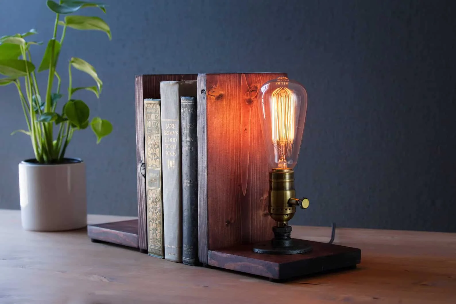 13. Bookshelf Lamp