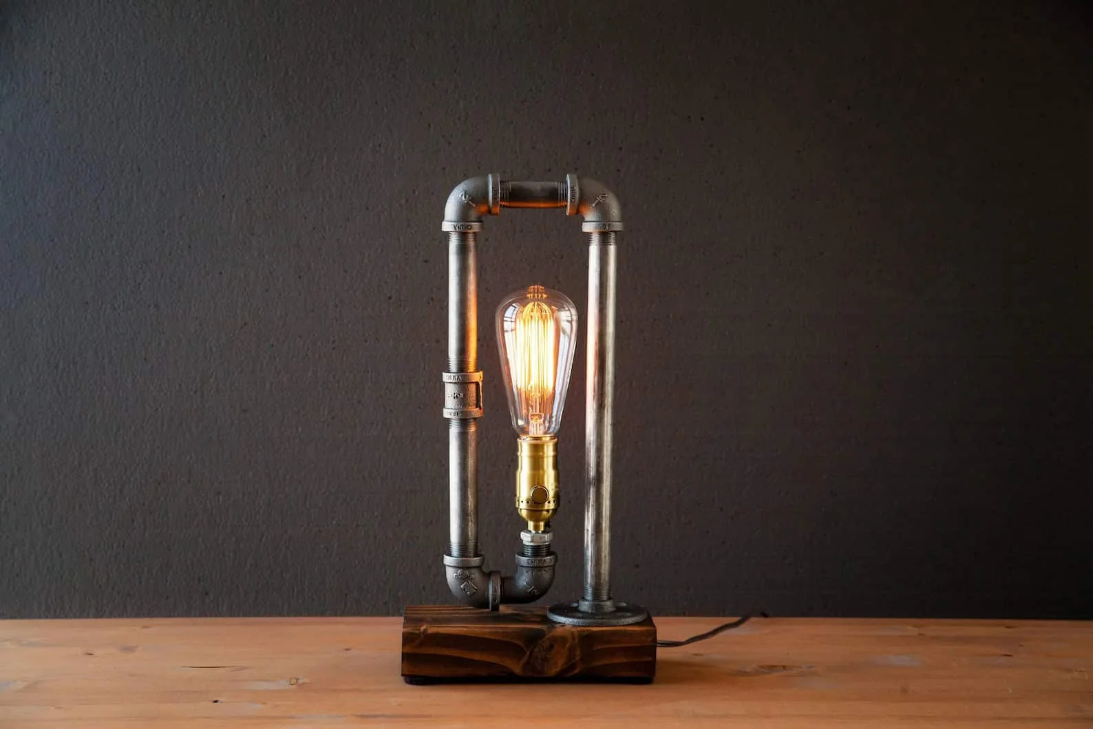 11. Industrial Desk Lamp