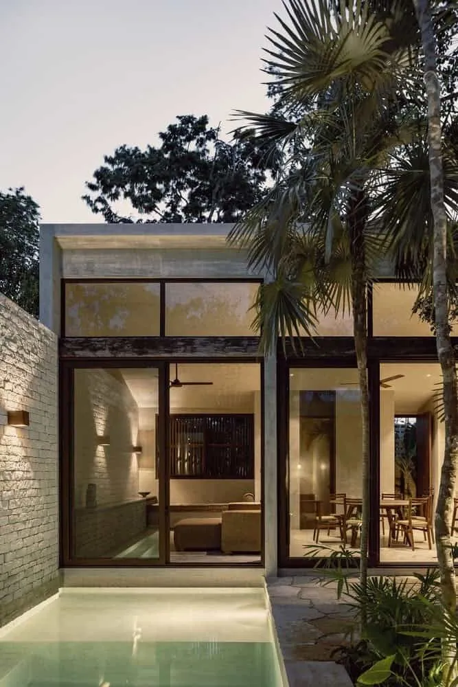 Jaque Studio设计的图卢姆布鲁马别墅,墨西哥 Jaque Studio设计的图卢姆布鲁马别墅,墨西哥