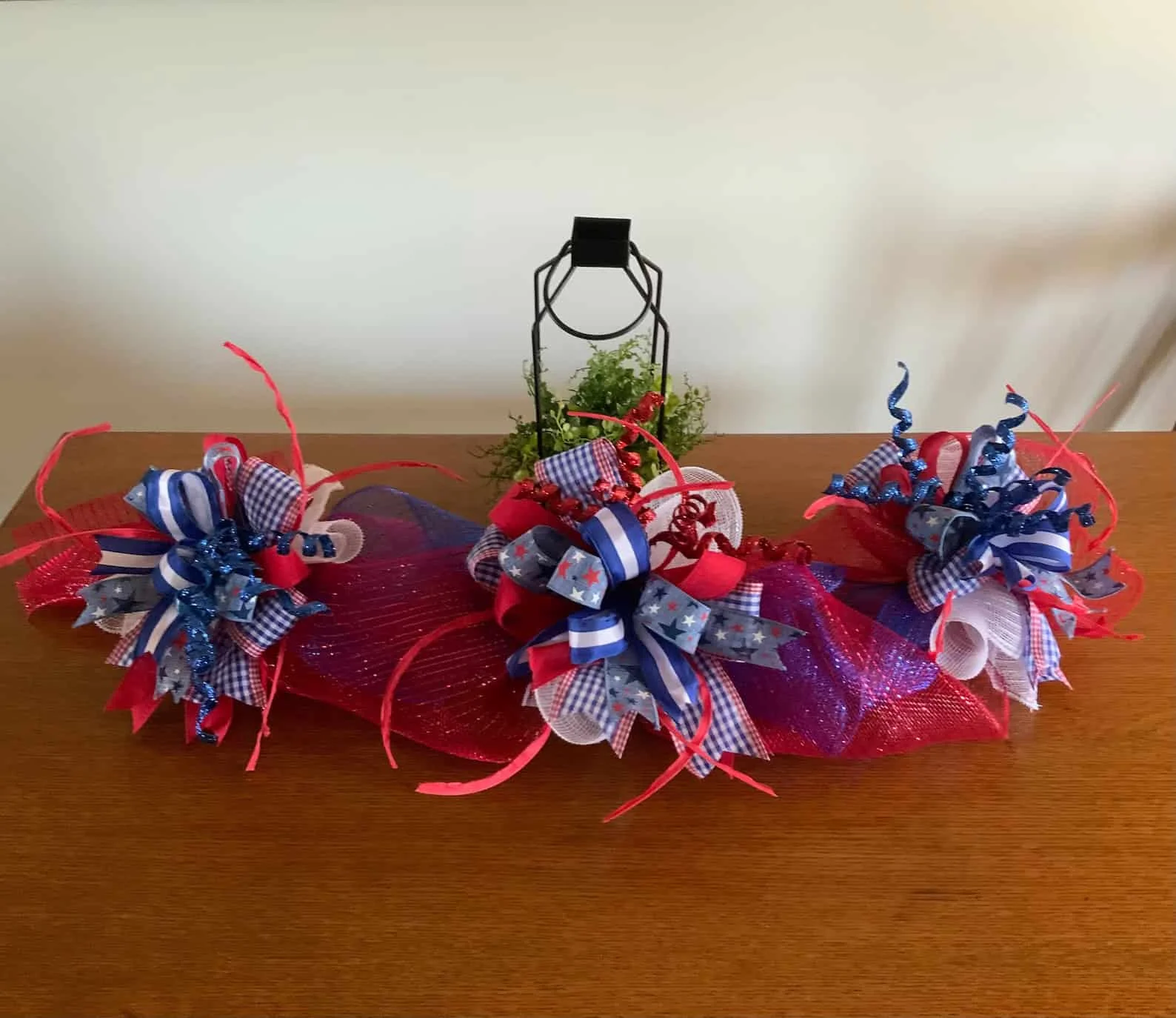 2. Decoración de guirnalda patriótica