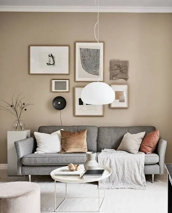 Schattierungen des Graus in der modernen Dekoration