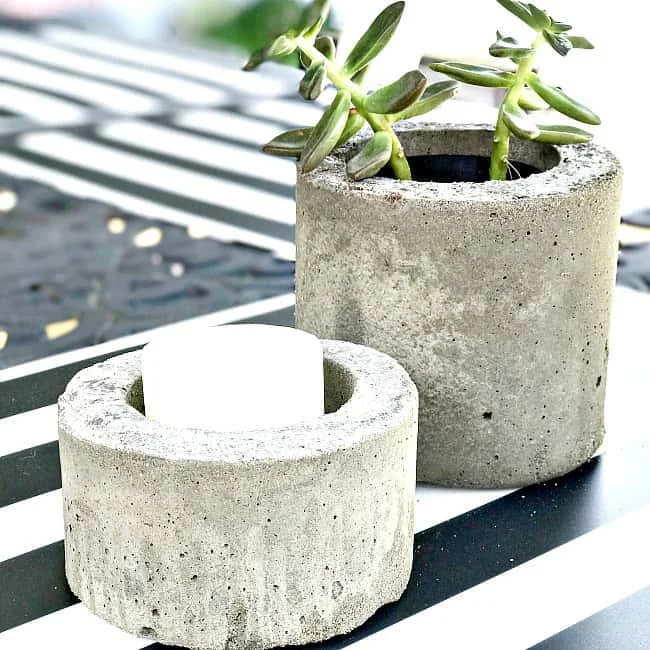 5. DIY BRICK PLANTER