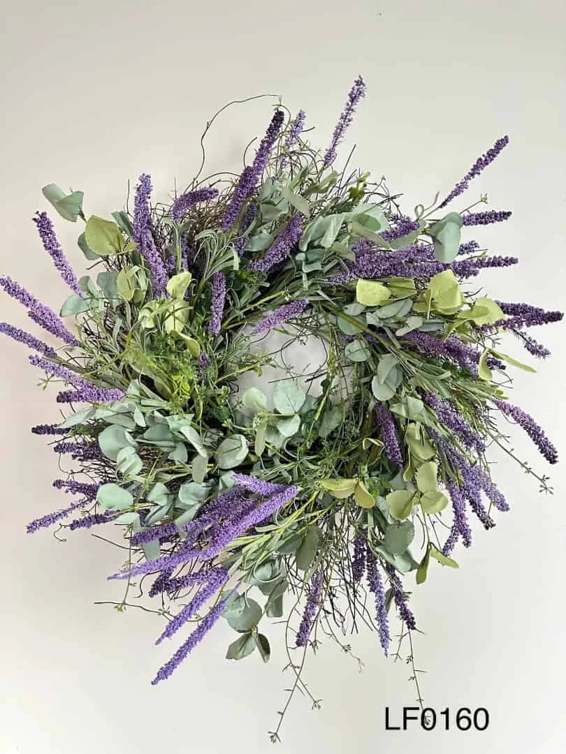 10. Венок з евкаліпта і лаванди