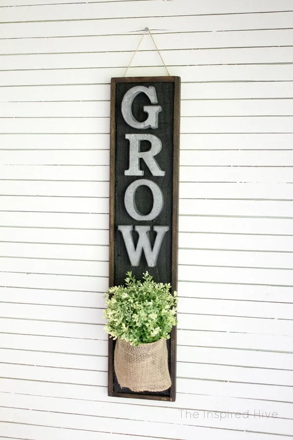 10. Macetero rural DIY