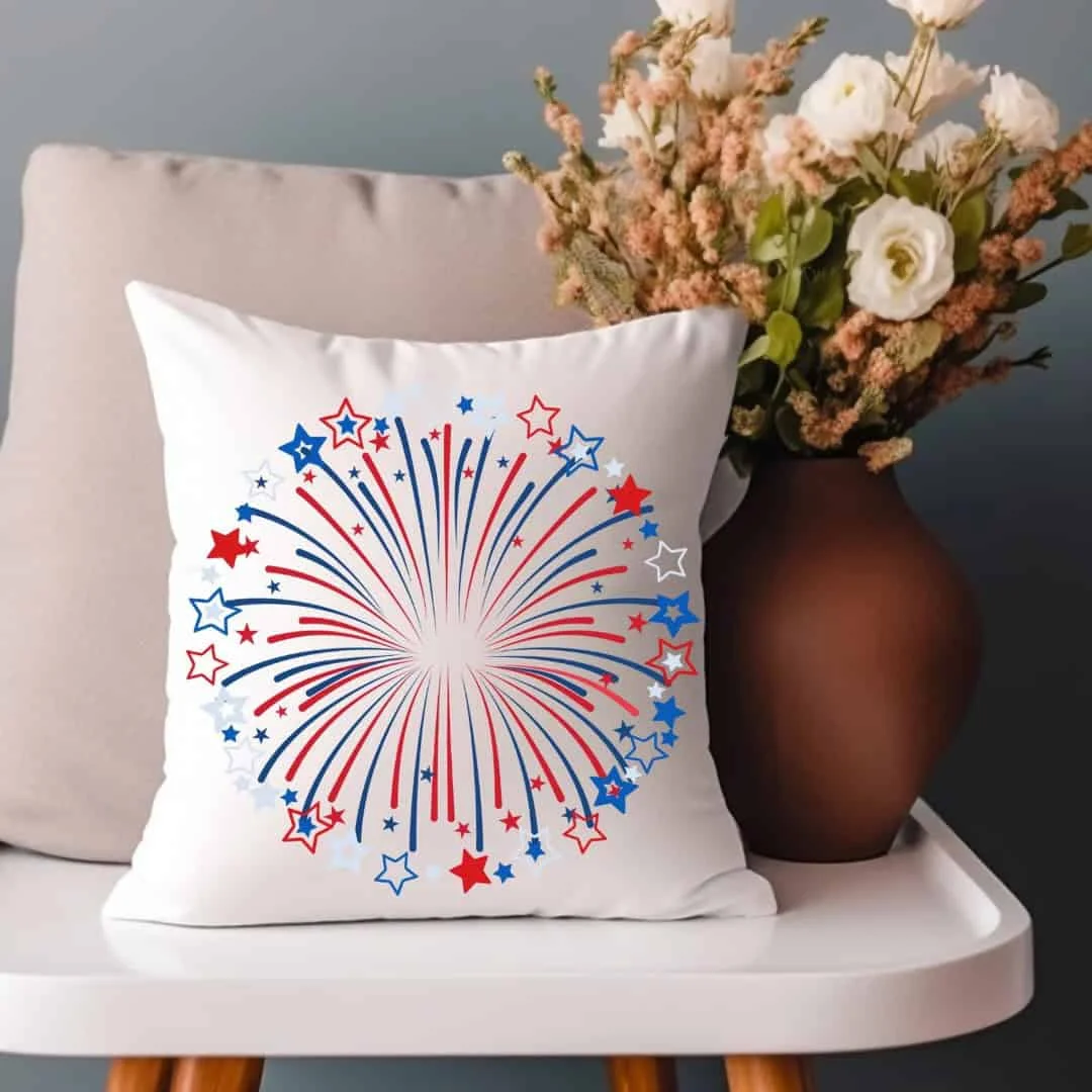 9. Підушка з феєрверками 4 липня