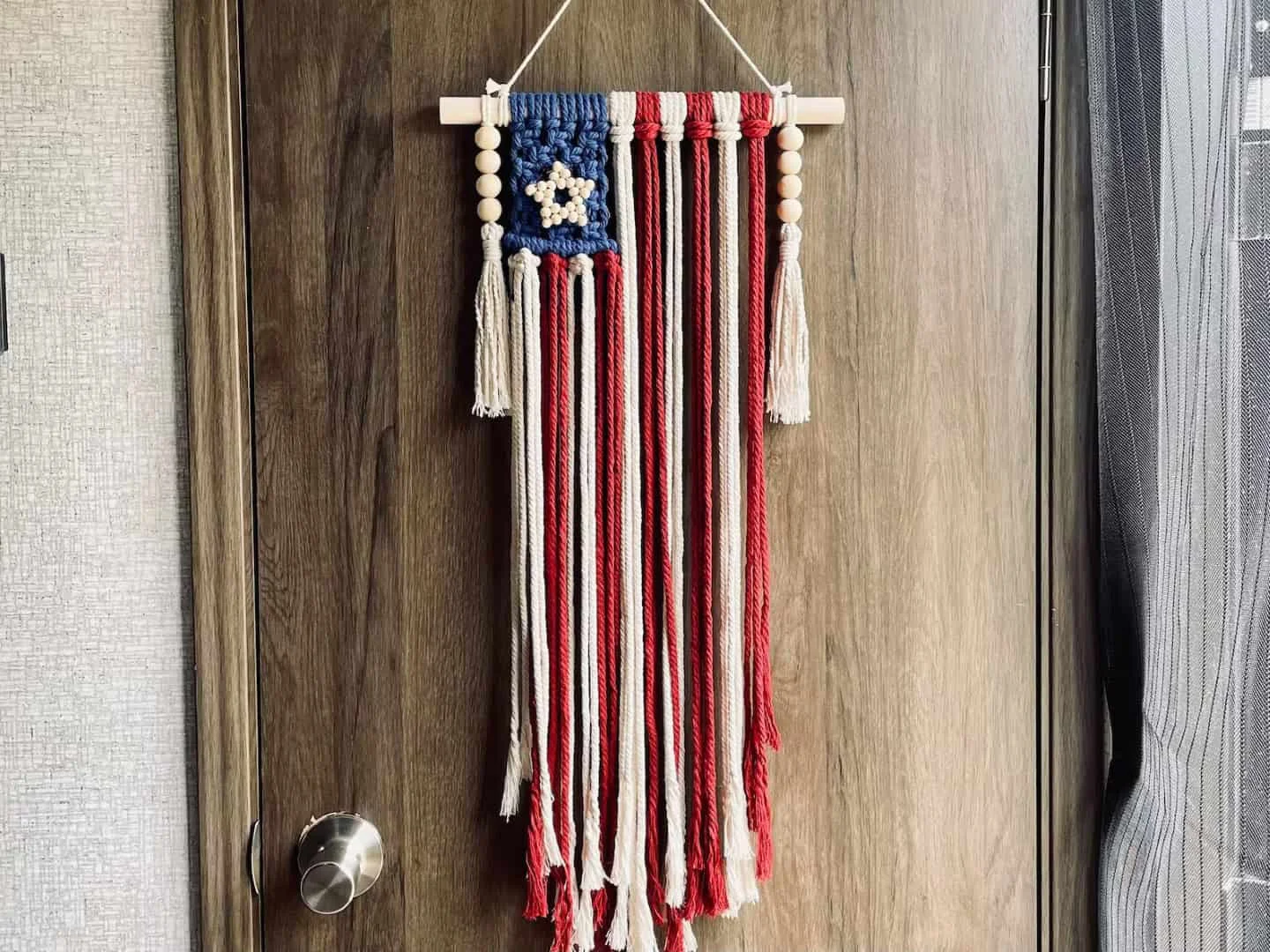 美国国旗流苏挂饰