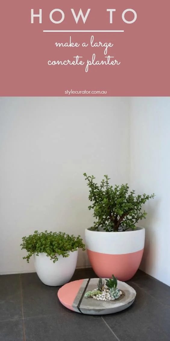 11. DIY Large Brick Planter