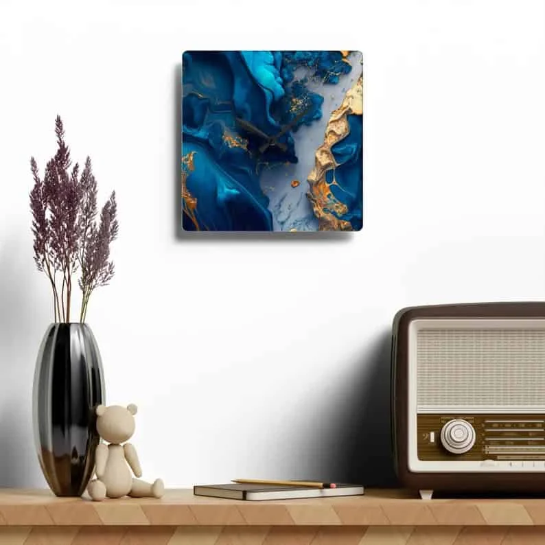 12. Relojes de pared acrílicos