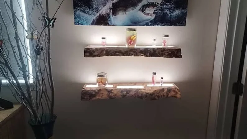 20. 带灯光环氧树脂搁板