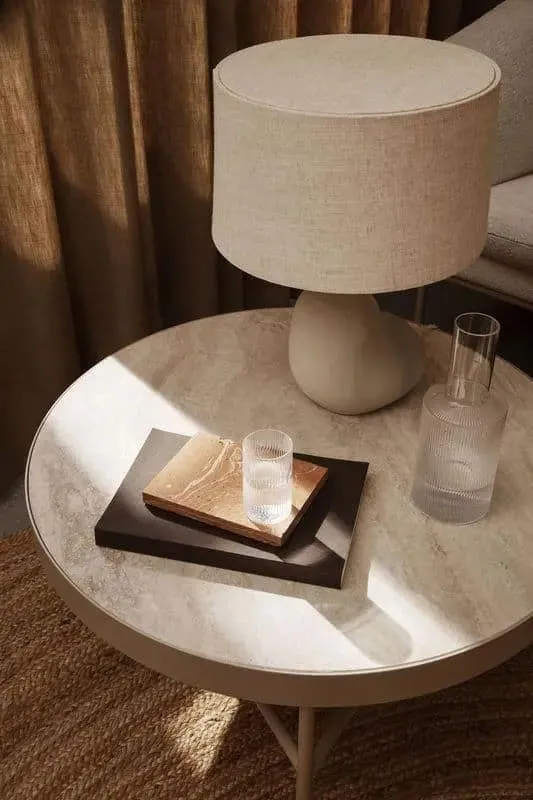 Trendy Travertine Coffee Tables Become the Center of Attention