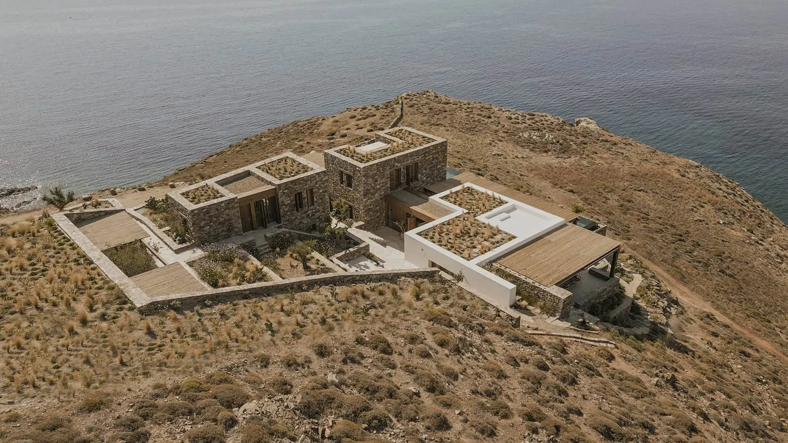 Residential House Viglostasi by block722 on Syros, Greece