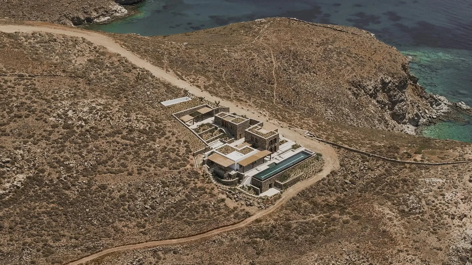 Residential House Viglostasi by block722 on Syros, Greece