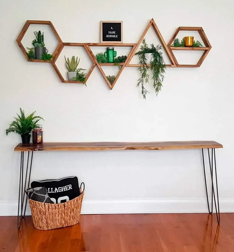 3. 六角形与三角形搁板