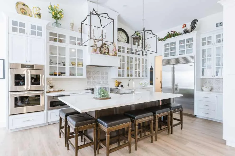 14. Cocina francesa moderna en estilo country