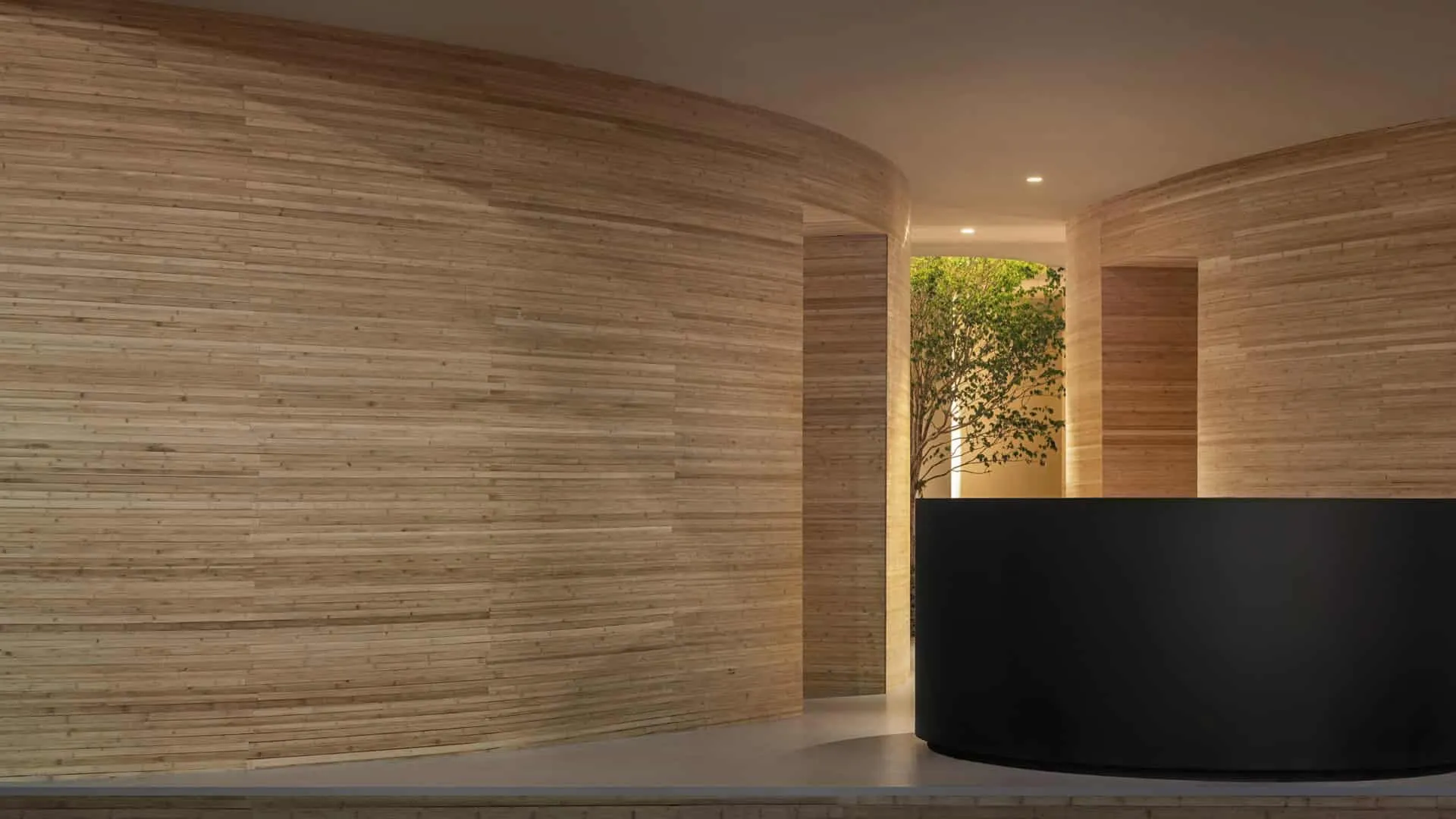 RARA Whole-House Showroom by CUN DESIGN: Squareness, Roundness and Bamboo Elegance