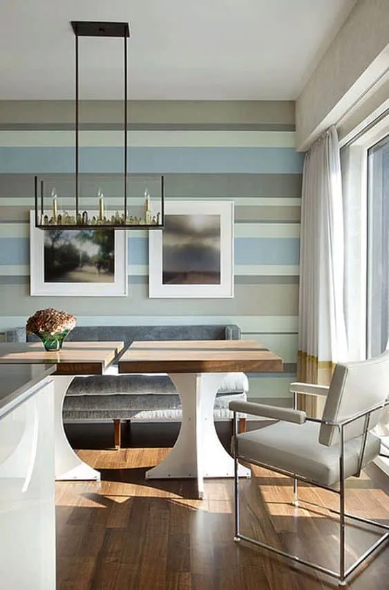 Unveiling the Magic of Striped Walls and Creating an Engaging Space