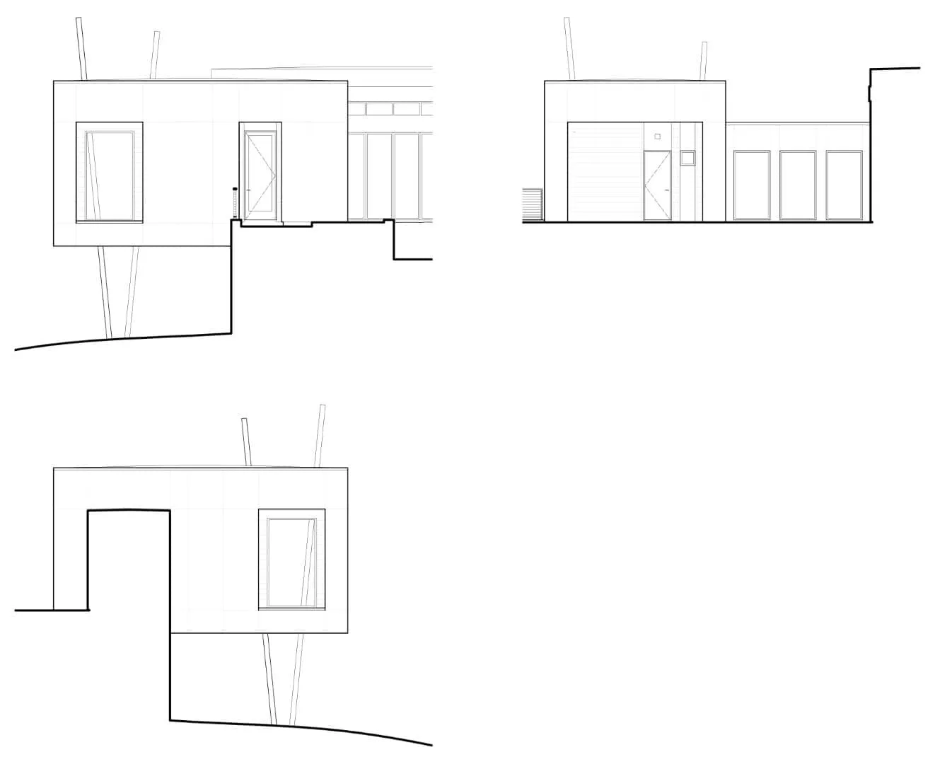 Wittehaus的Gerendák住宅：夏洛特现代木屋