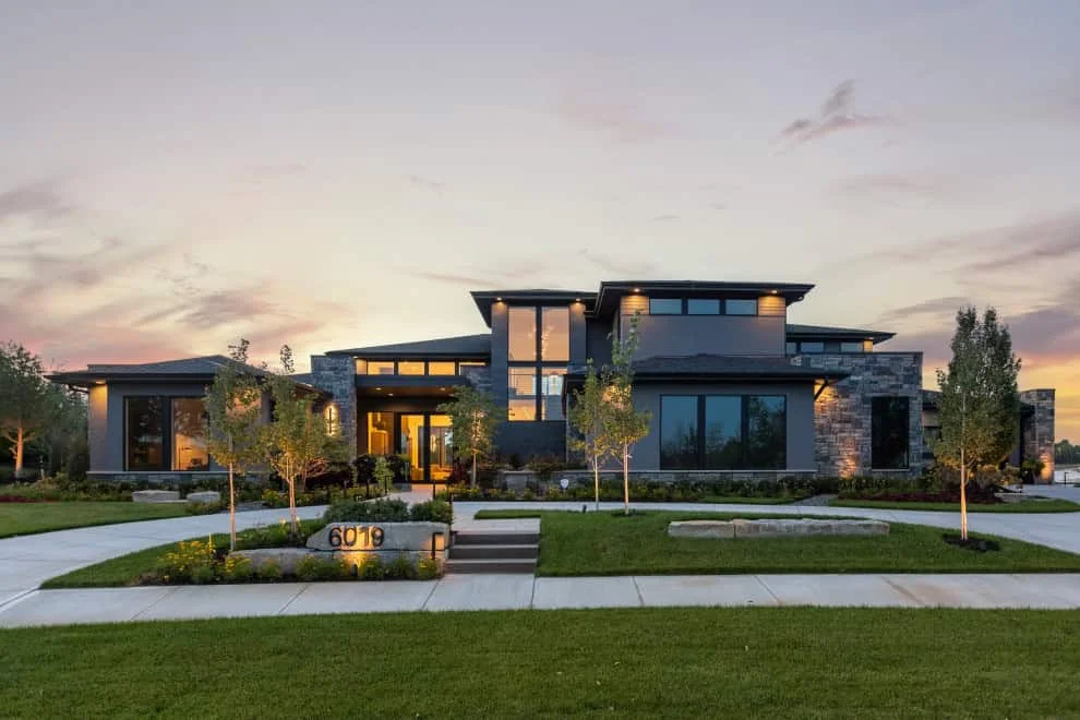 11. Modern Facade, Omaha