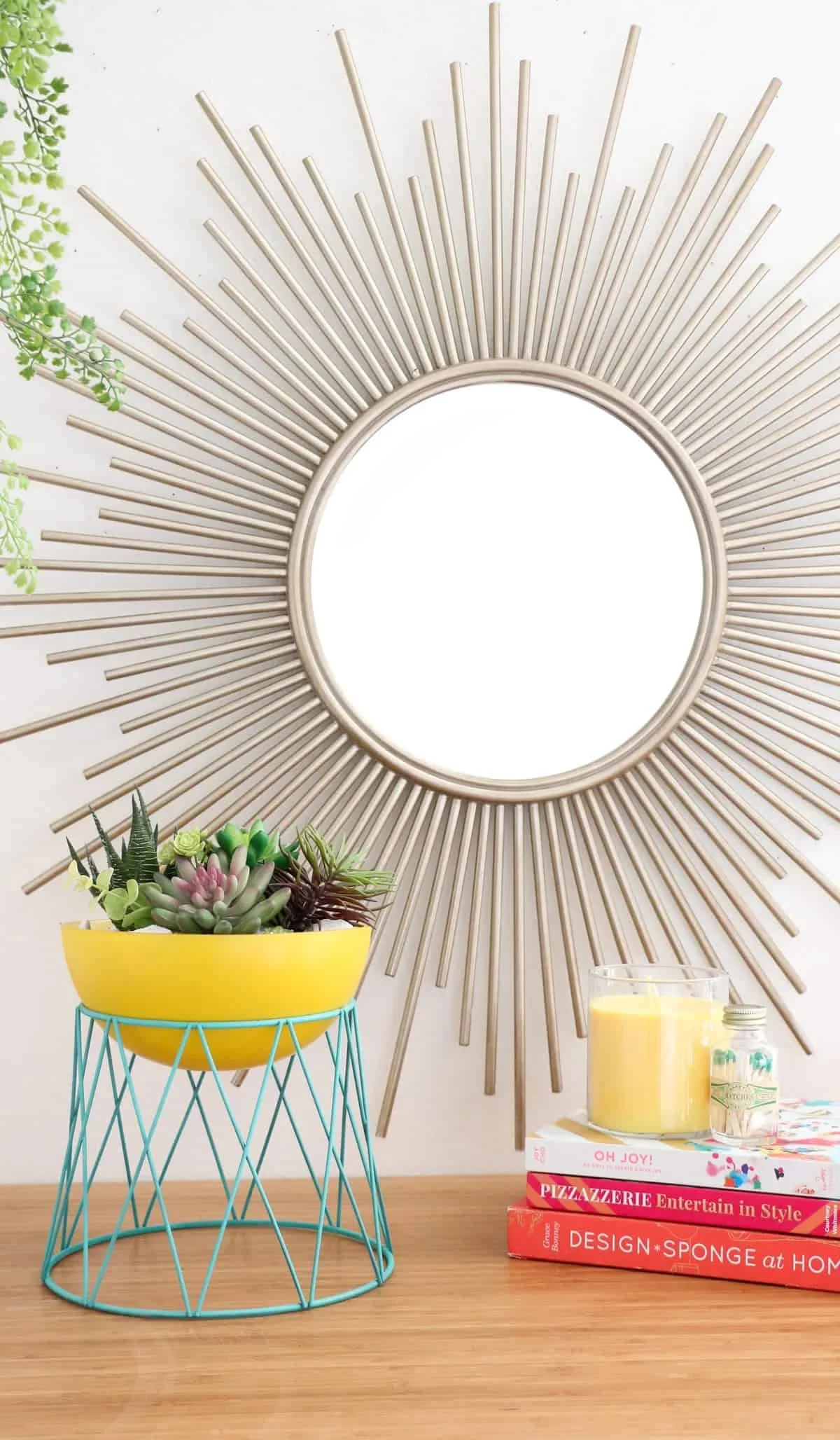 4. DIY Modern Bowl Planters