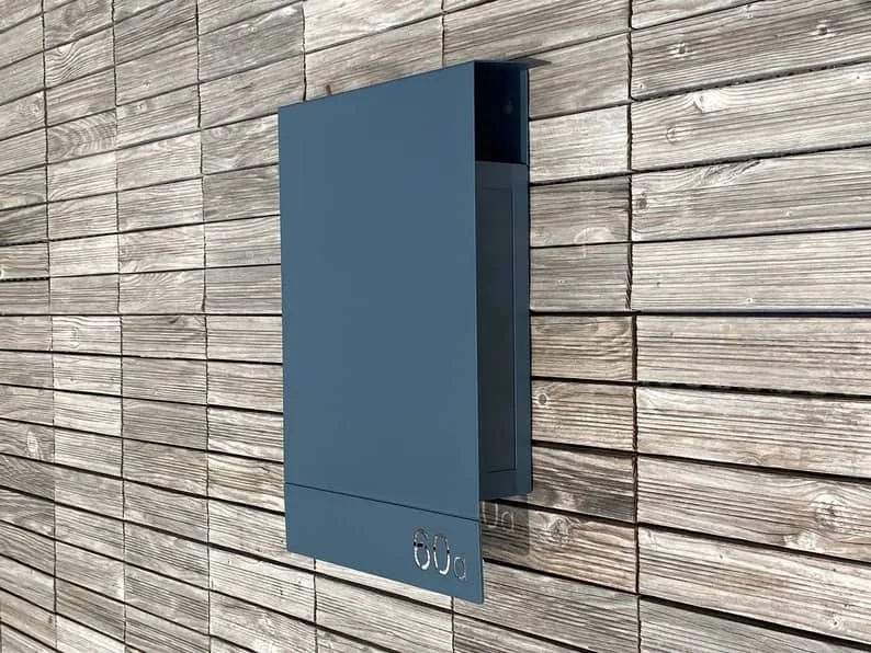 14. Buzón de correo personalizado mural