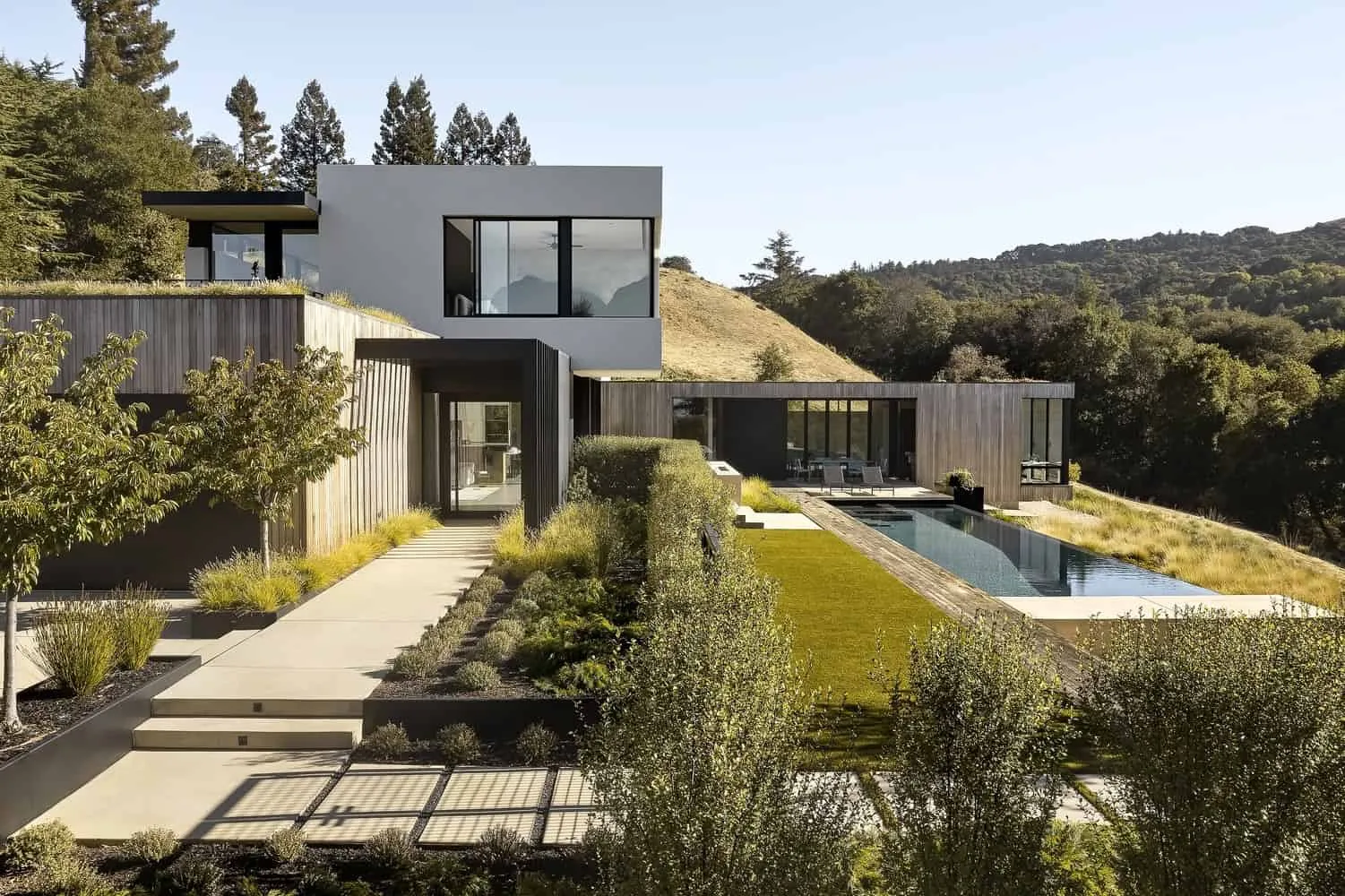 Rau Haus by Feldman Architecture: Sustainable Cottage in Portola Valley