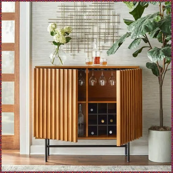 Time Unfolds — Stylish Retro Mini-Bar for Nostalgic Drinks