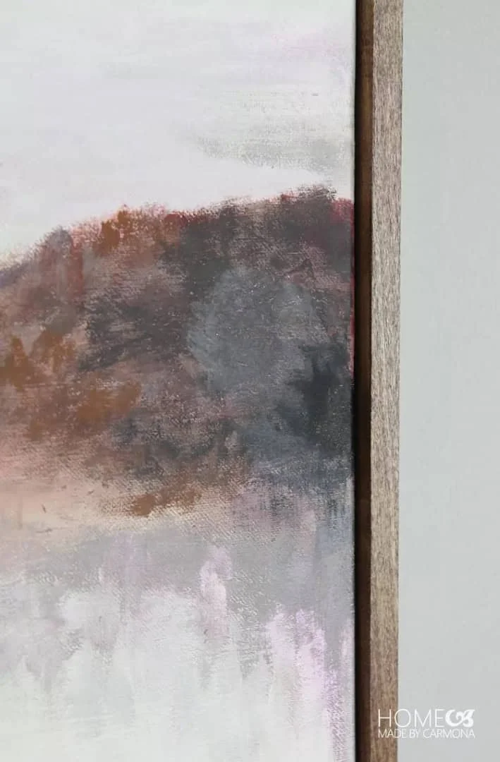 5. Marco flotante DIY