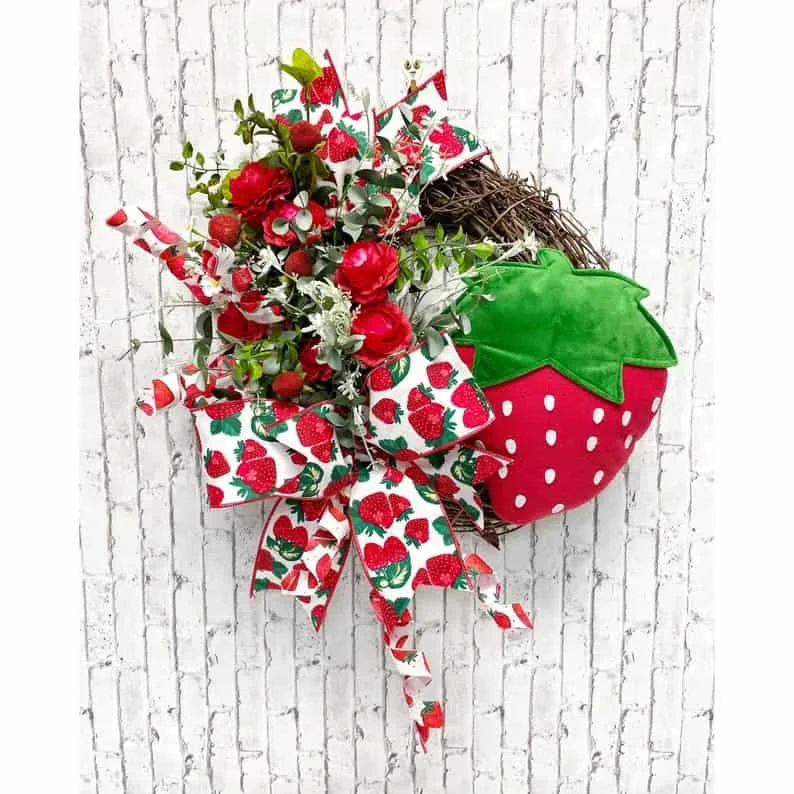 10. Decoración de fresa