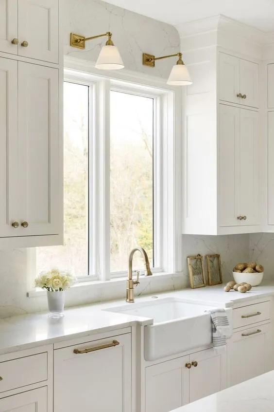 迷人白色厨房设计，令人心醉神迷