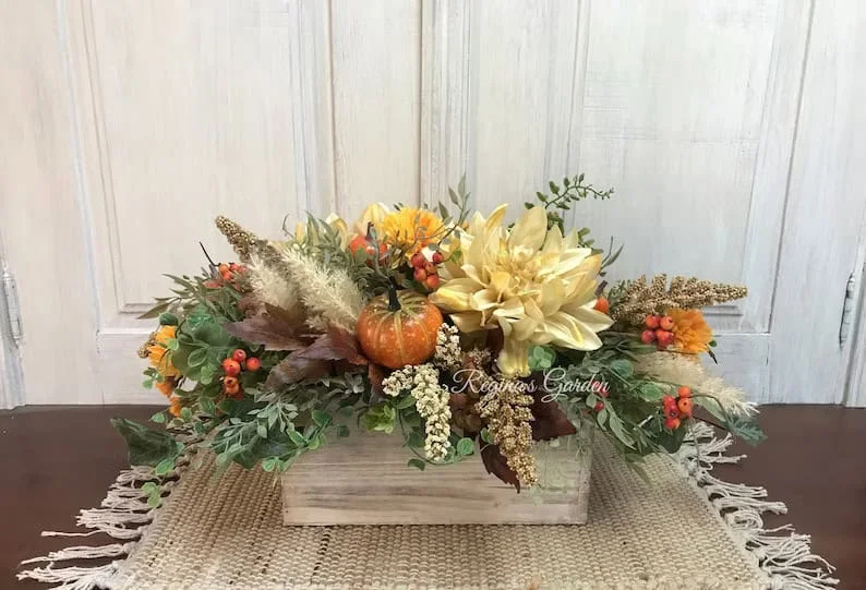 4. Composición con calabaza