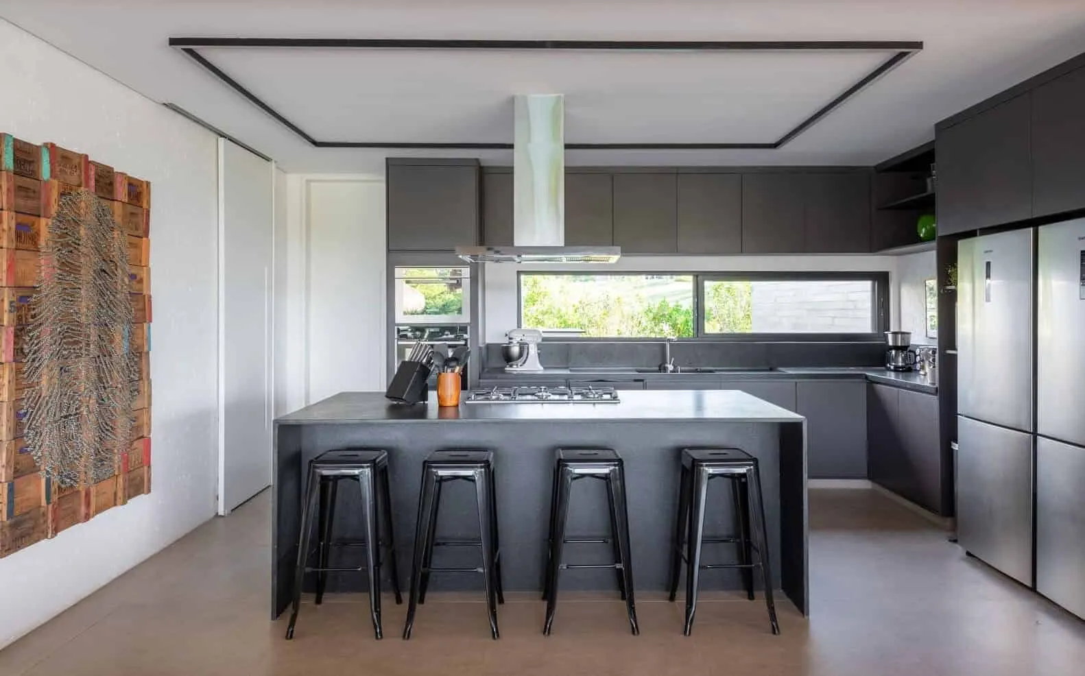 Sala 03 Arquitetura设计的贾安达亚斯住宅：圣保罗乡村现代避风港