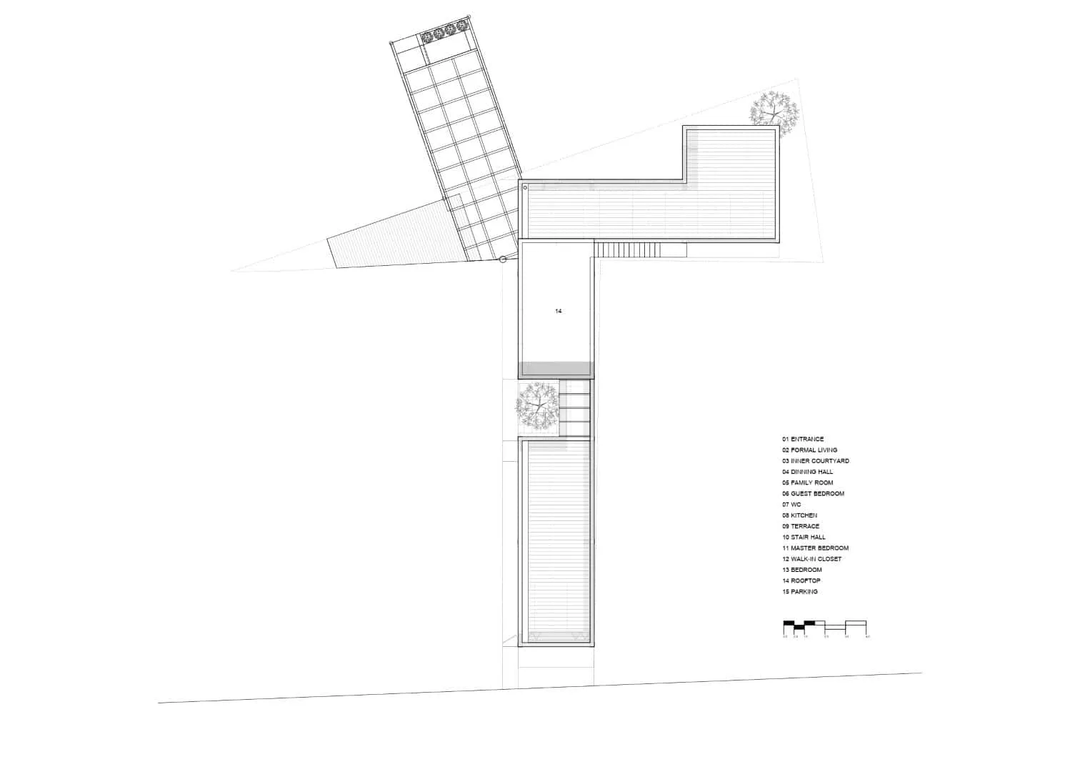 娜拉之家：尼罗蒂娜·尼萨尼重新诠释泰国狭窄住宅