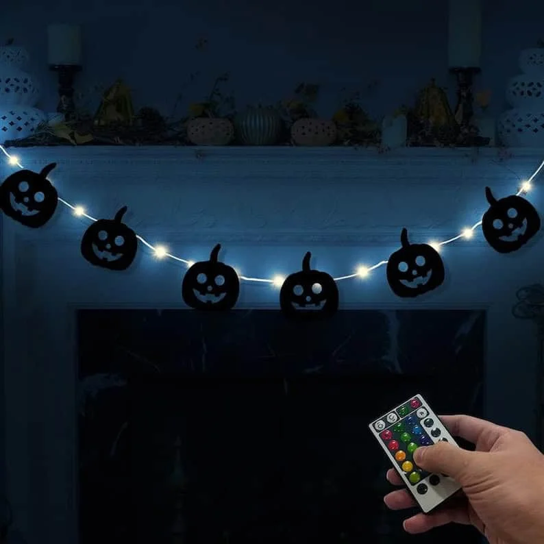 12. Arte de calabaza aterradora