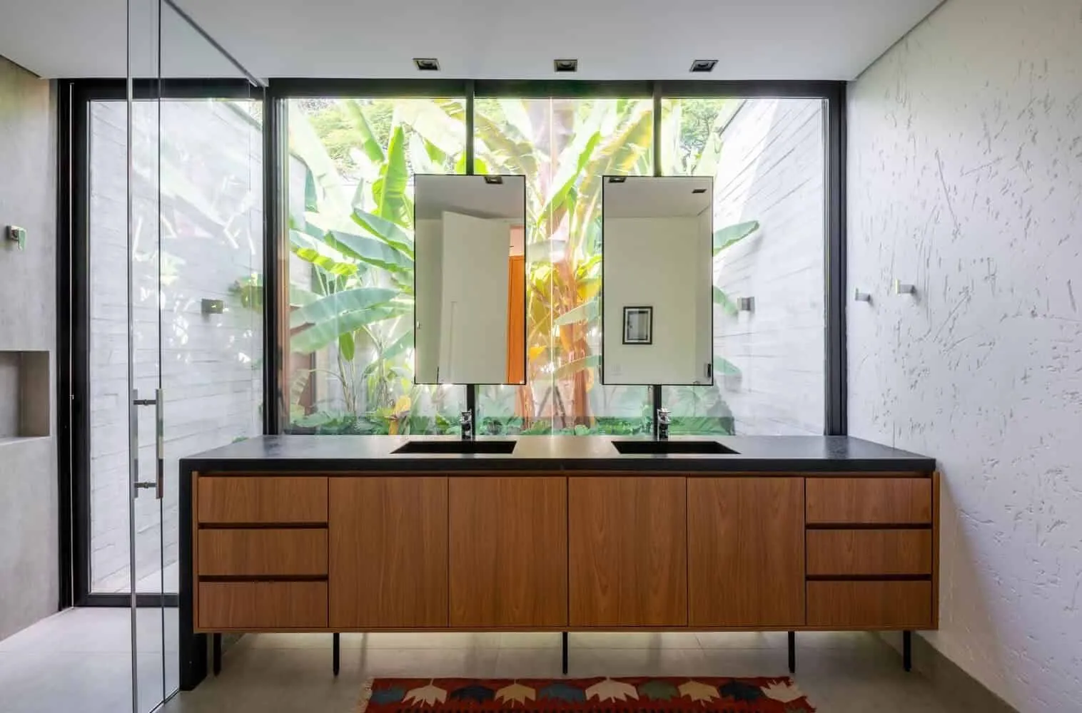 Sala 03 Arquitetura设计的贾安达亚斯住宅：圣保罗乡村现代避风港