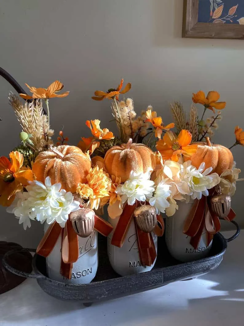 7. Frasco Mason otoñal