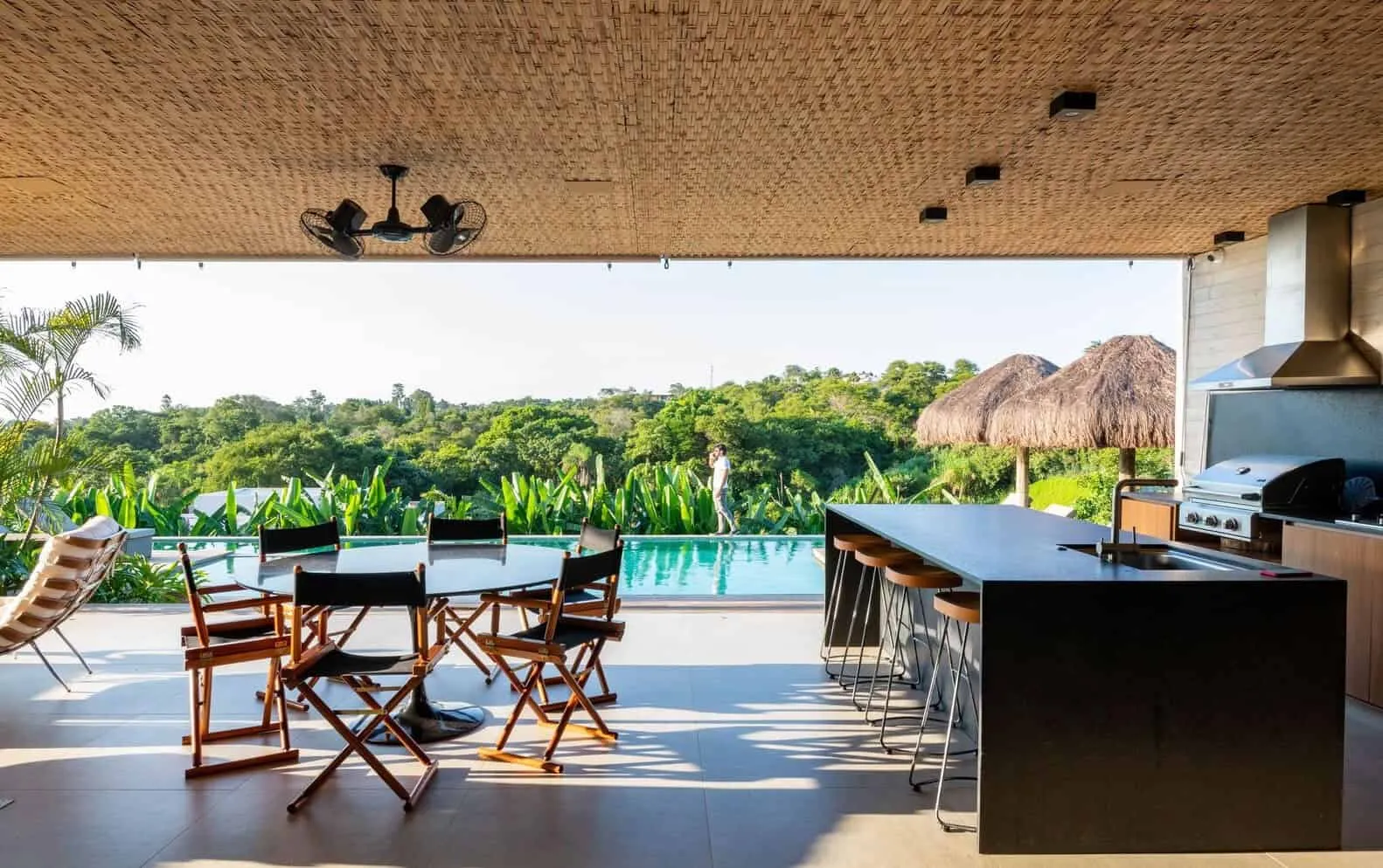 Sala 03 Arquitetura设计的贾安达亚斯住宅：圣保罗乡村现代避风港