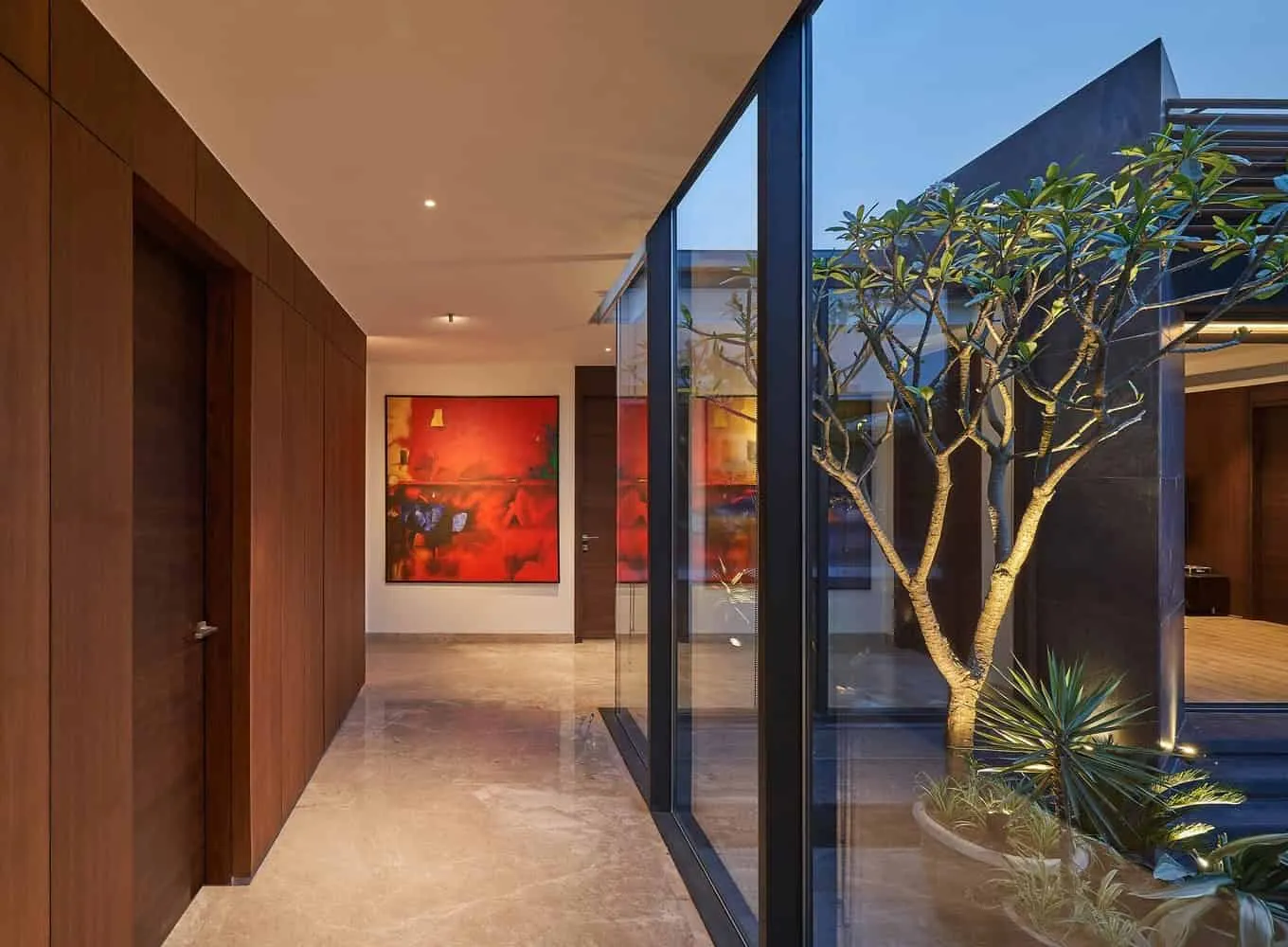 DADA Partners的转角住宅：新德里的可持续绿色避风港