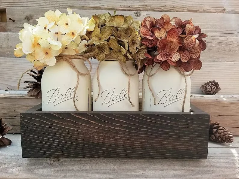 11. Decoración de mesa otoñal