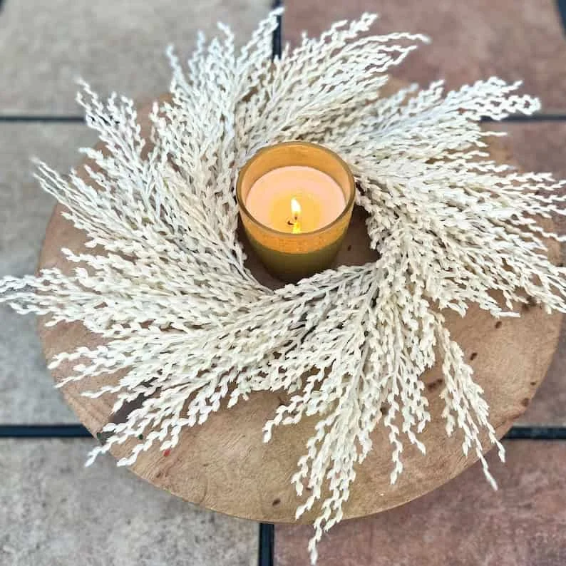 13. Mini guirnalda de trigo