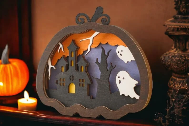 4. Tablilla otoñal de calabaza